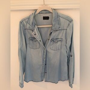 Ci Sono Denim Collection Shirt in Light Blue